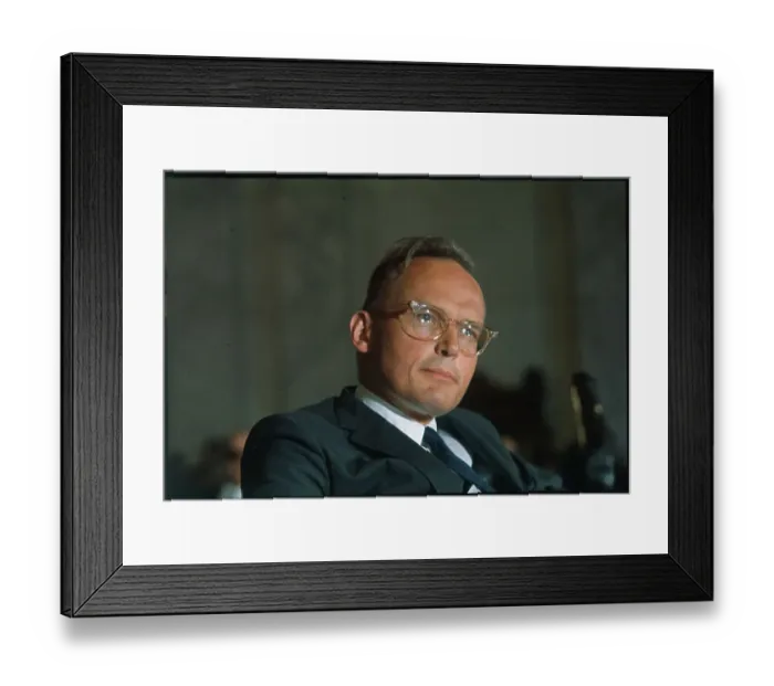 Framed Print : Portrait of McGeorge Bundy Framed Print : Portrait of McGeorge Bundy