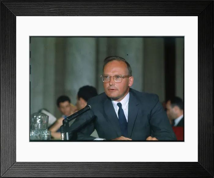 Framed Print : Portrait of McGeorge Bundy Framed Print : Portrait of McGeorge Bundy