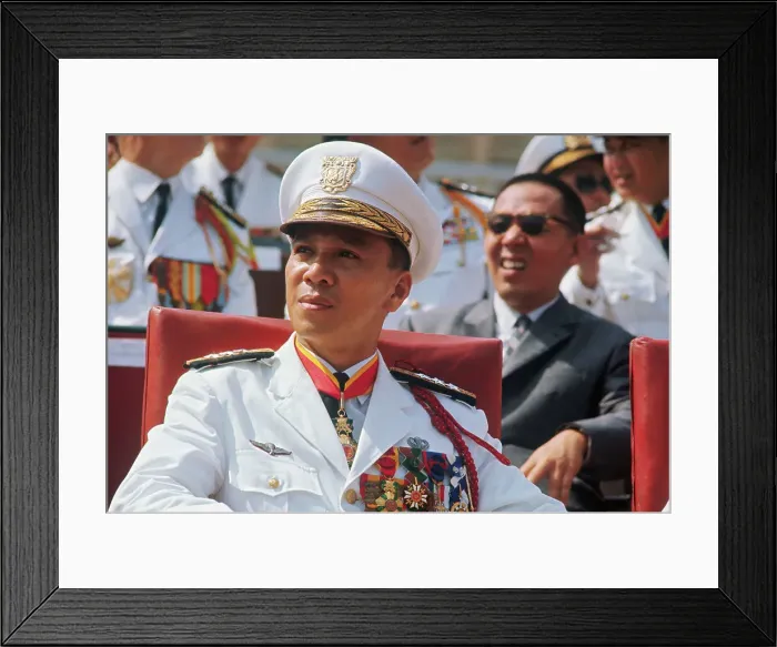 Framed Print : Portrait of Nguyen Van Thieu Framed Print : Portrait of Nguyen Van Thieu