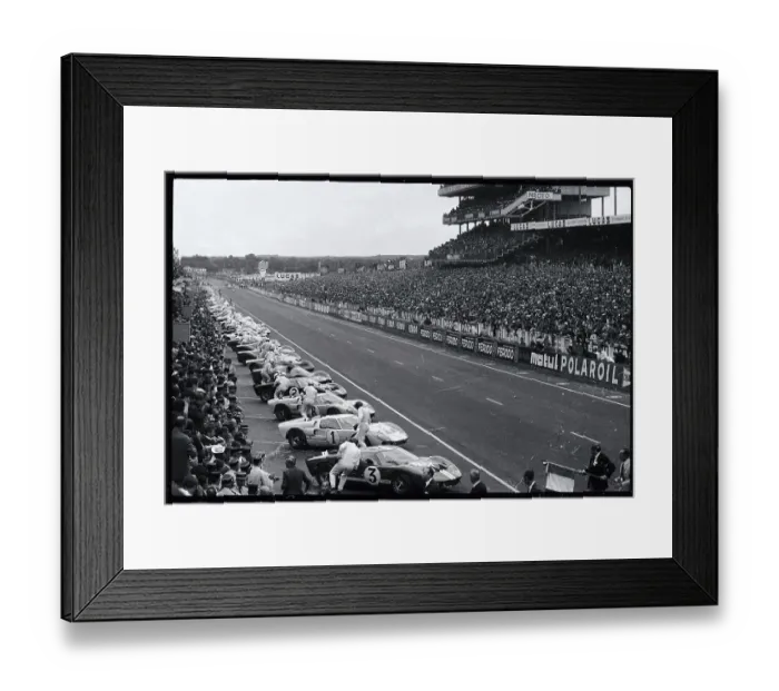 Framed Print : Start of the Le Mans Race Framed Print : Start of the Le Mans Race