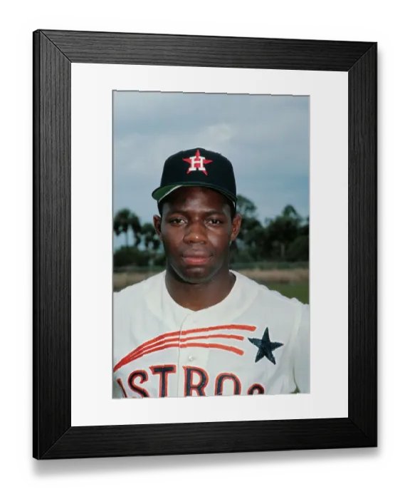 Framed Print : Portrait of Jimmy Wynn Framed Print : Portrait of Jimmy Wynn
