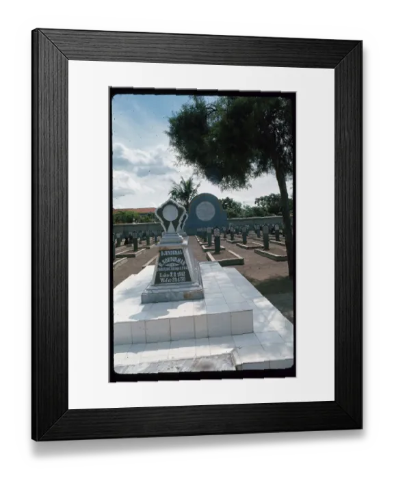 Framed Print : Monuments in Cemetery Framed Print : Monuments in Cemetery