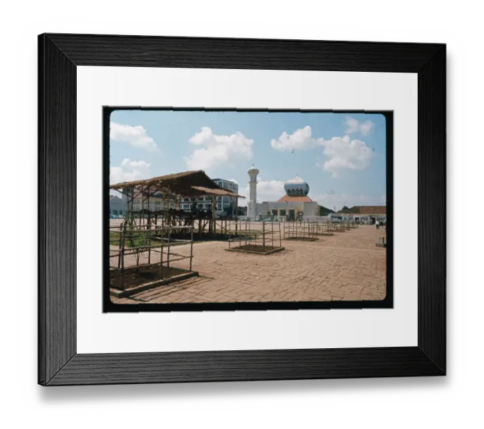 Framed Print : Central Plaza of Bandung Framed Print : Central Plaza of Bandung