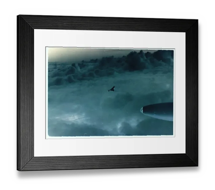 Framed Print : Air Force Plane Spinning After Collision Framed Print : Air Force Plane Spinning After Collision
