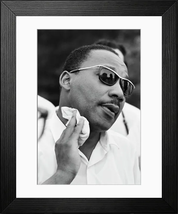 Framed Print : Dr. Martin Luther King, Jr. Marching in the South Framed Print : Dr. Martin Luther King, Jr. Marching in the South