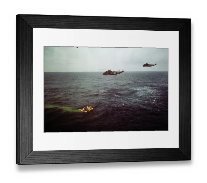 Framed Print : Recovery Of Gemini 9 Astronauts Framed Print : Recovery Of Gemini 9 Astronauts