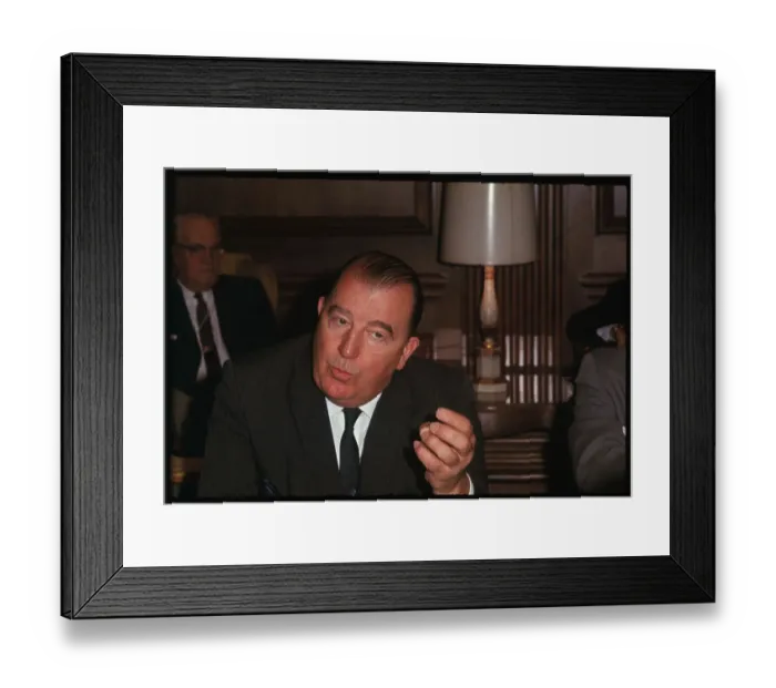 Framed Print : Portrait of Warren Magnuson