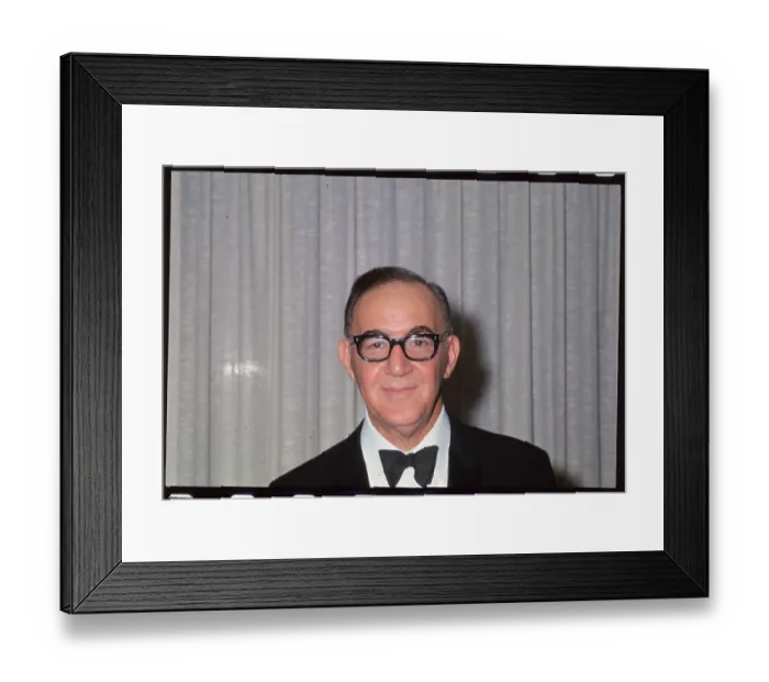 Framed Print : Portrait of Benny Goodman Framed Print : Portrait of Benny Goodman
