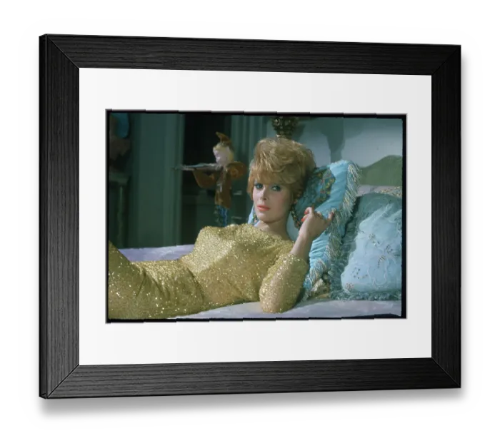 Framed Print : Portrait of Jill St. John Framed Print : Portrait of Jill St. John
