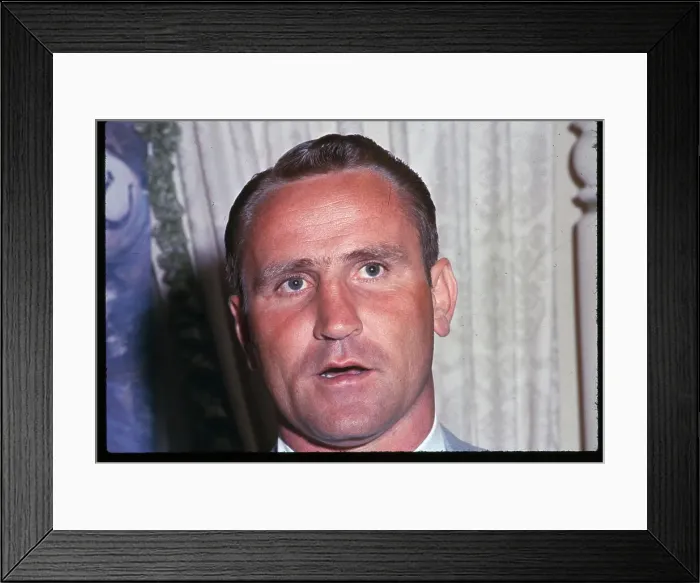 Framed Print : Close up Portrait of Don Shula Framed Print : Close up Portrait of Don Shula
