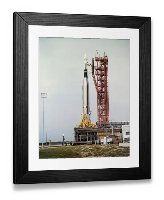 Framed Print : Atlas Rocket Framed Print : Atlas Rocket