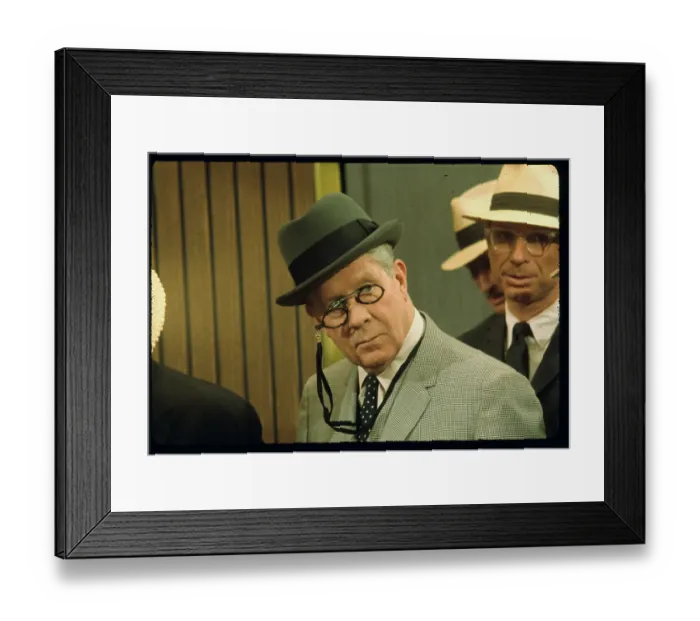 Framed Print : Close up Portrait of Rudy Vallee Framed Print : Close up Portrait of Rudy Vallee
