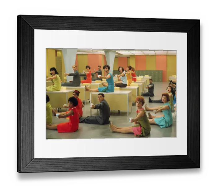 Framed Print : Coffee Break Scene in How to Succeed in Business Without Really Trying Framed Print : Coffee Break Scene in How to Succeed in Business Without Really Trying