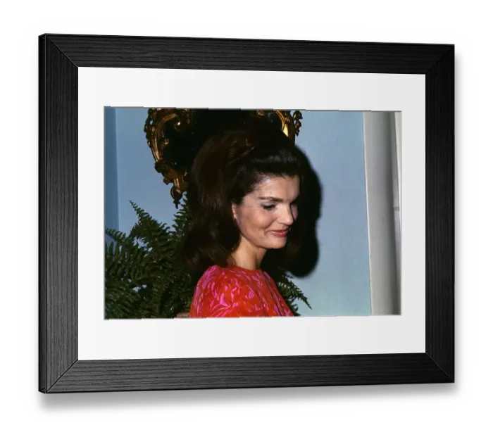 Framed Print : Portrait of Jacqueline Onassis Framed Print : Portrait of Jacqueline Onassis