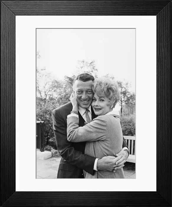 Framed Print : Lucille Ball with Husband Gary Morton Framed Print : Lucille Ball with Husband Gary Morton