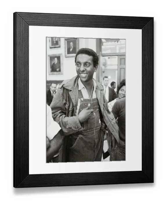 Framed Print : Stokely Carmichael Speaking in Atlanta Framed Print : Stokely Carmichael Speaking in Atlanta
