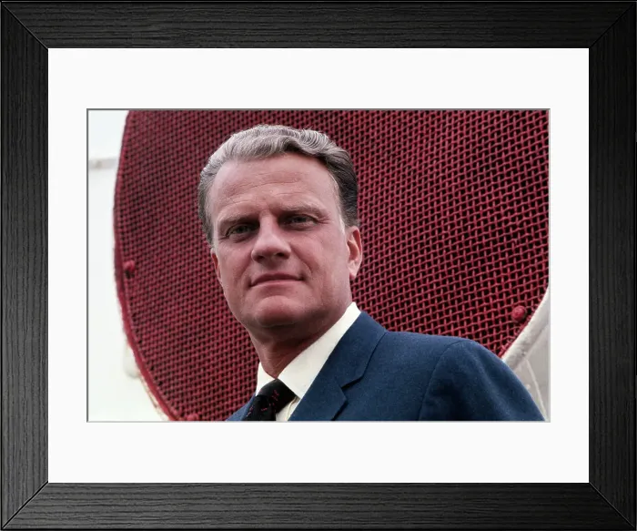 Framed Print : Evangelist Billy Graham Framed Print : Evangelist Billy Graham