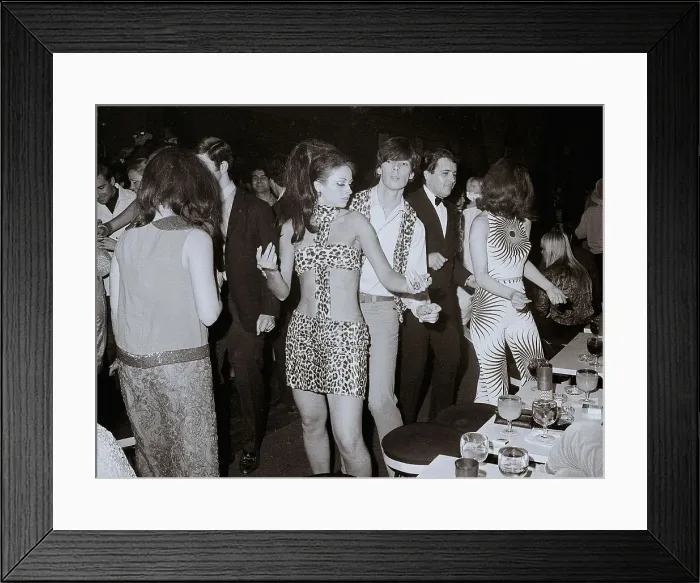 Framed Print : Couple at New York Discotheque Framed Print : Couple at New York Discotheque