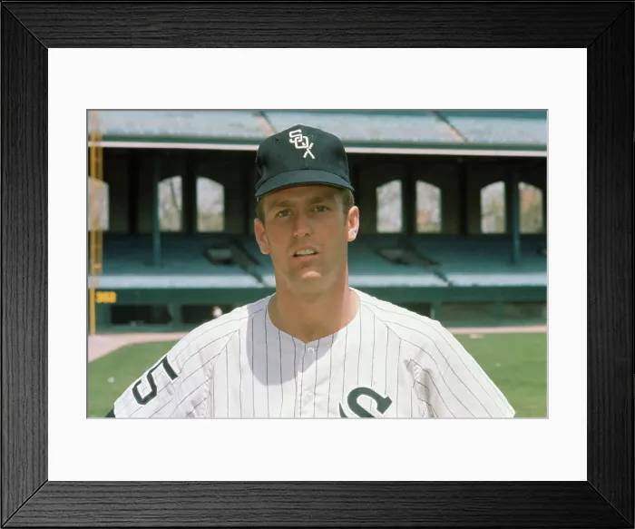 Framed Print : Portrait of Chicago White Sox Pitcher Tommy John