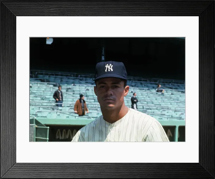 Framed Print : New York Yankee Roy White at Yankee Stadium Framed Print : New York Yankee Roy White at Yankee Stadium