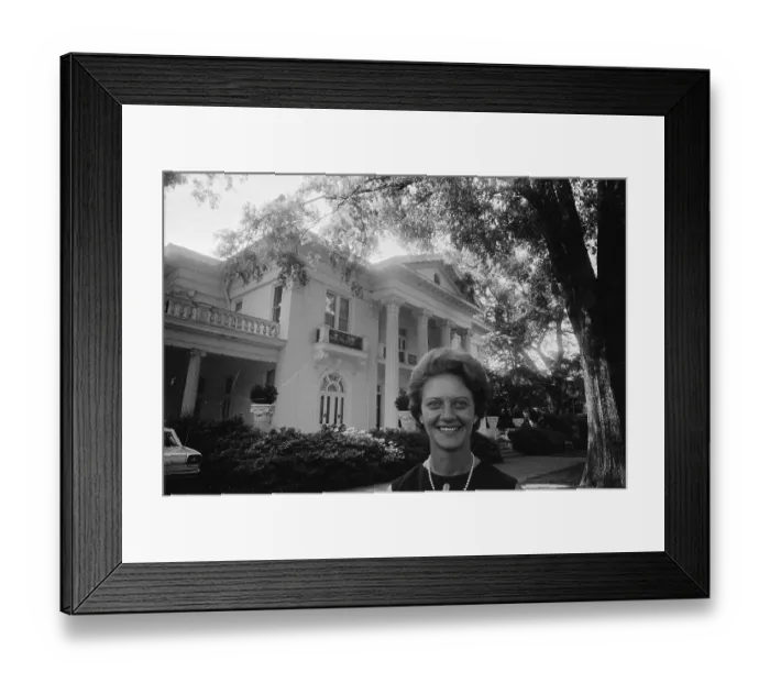 Framed Print : Portrait of Mrs. George Wallace Framed Print : Portrait of Mrs. George Wallace