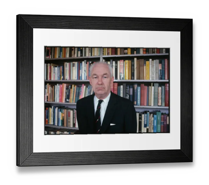 Framed Print : Portrait of Robert Welch Framed Print : Portrait of Robert Welch