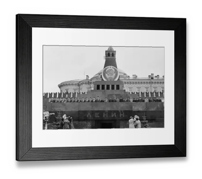 Framed Print : Soviet Leaders At Lenin's Tomb Framed Print : Soviet Leaders At Lenin's Tomb