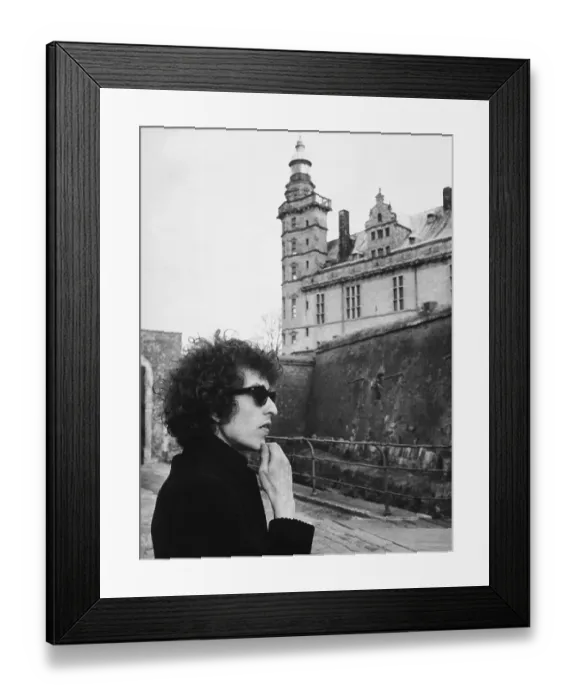 Framed Print : Bob Dylan at Kronborg Castle Framed Print : Bob Dylan at Kronborg Castle