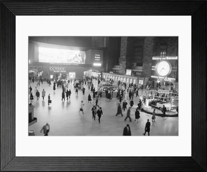 Framed Print : Interior View of Grand Central Station Framed Print : Interior View of Grand Central Station