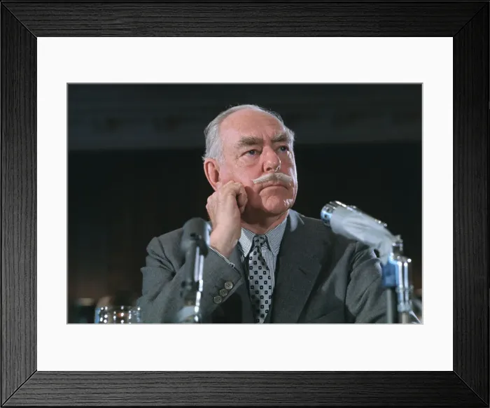 Framed Print : Portrait of Dean Acheson Framed Print : Portrait of Dean Acheson