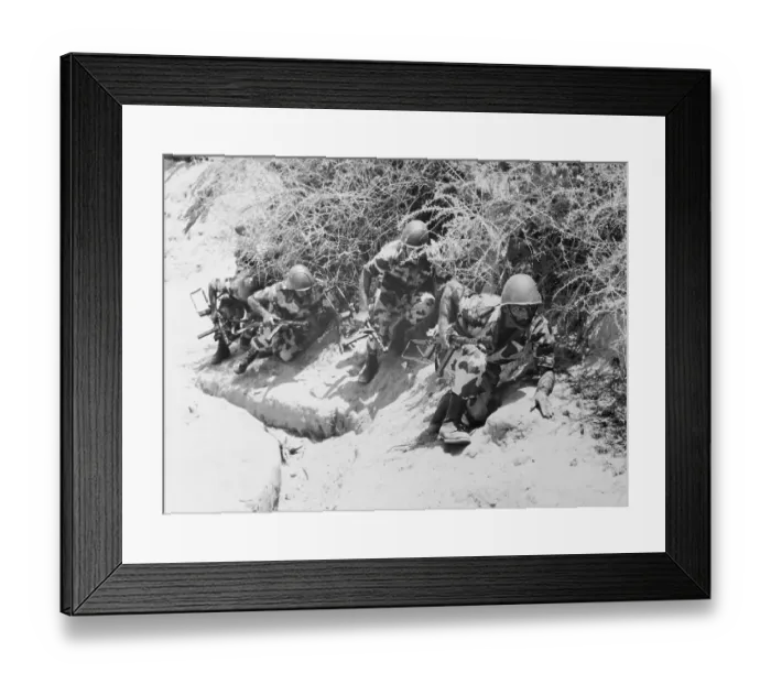 Framed Print : Palestinian Soldiers Training Framed Print : Palestinian Soldiers Training