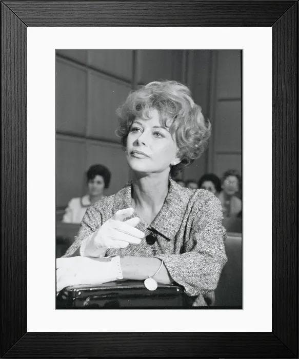 Framed Print : Hedy Lamarr in Court Framed Print : Hedy Lamarr in Court