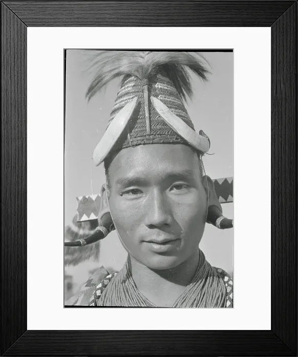 Framed Print : Portrait of Head-Hunter Framed Print : Portrait of Head-Hunter