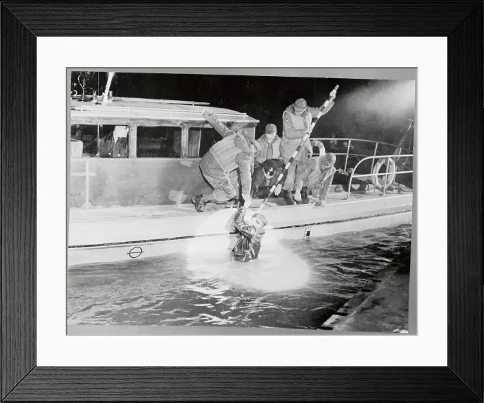 Framed Print : Montgomery Clift Rescued By Soldier