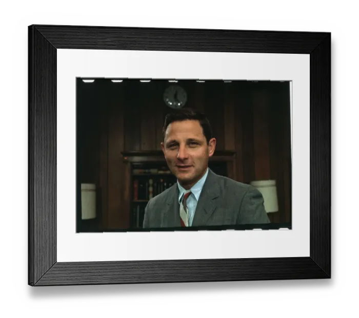 Framed Print : Senator Birch E. Bayh Framed Print : Senator Birch E. Bayh