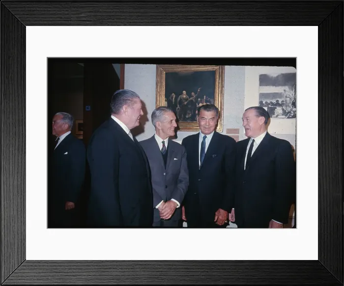 Framed Print : Portrait of Four Boxing Legends Framed Print : Portrait of Four Boxing Legends