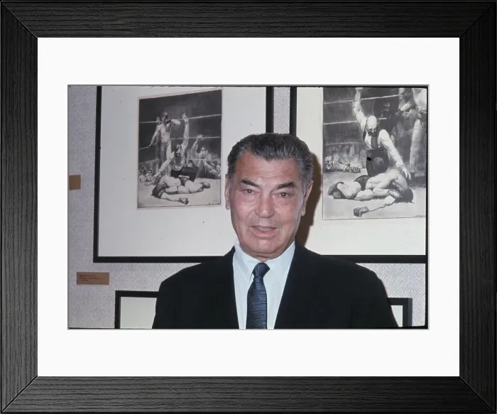 Framed Print : Portrait of Jack Dempsey Framed Print : Portrait of Jack Dempsey