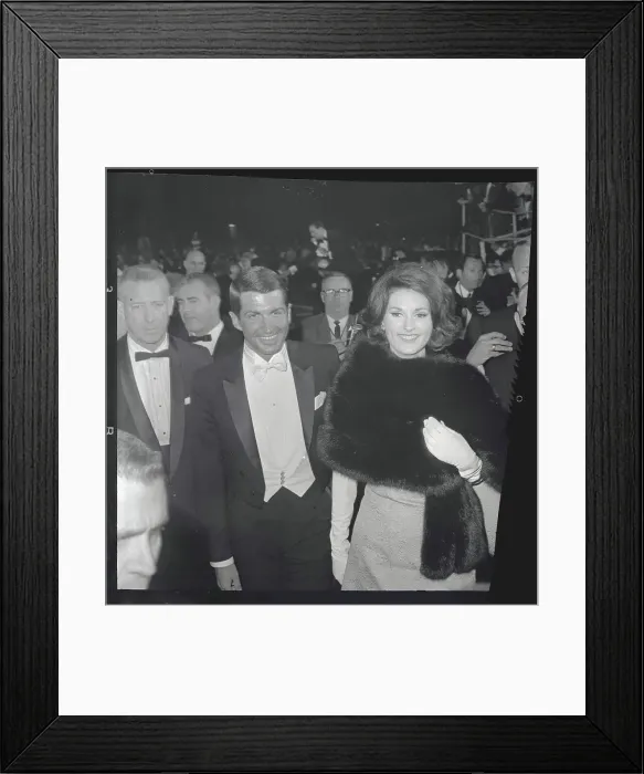 Framed Print : George Hamilton and Lynda Bird Johnson Framed Print : George Hamilton and Lynda Bird Johnson