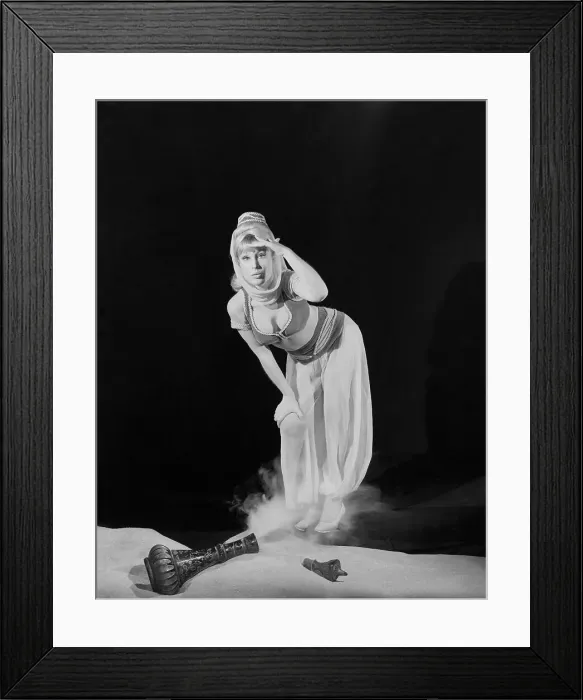 Framed Print : Actress Barbara Eden Dressed for Her Part in I Dream of Jeannie Framed Print : Actress Barbara Eden Dressed for Her Part in I Dream of Jeannie