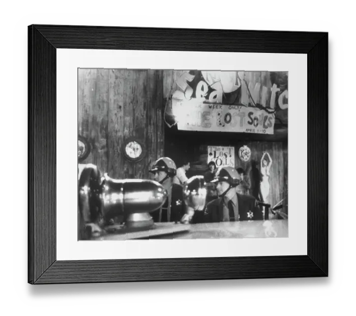 Framed Print : Police Presence On Sunset Strip