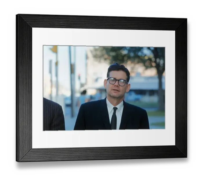 Framed Print : Billie Sol Estes Leaving Federal Court