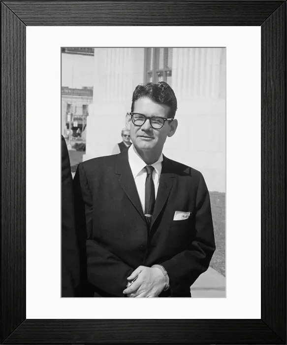 Framed Print : Portrait of Billie Sol Estes
