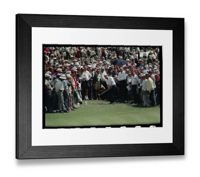 Framed Print : Jack Nicklaus Hitting a Golf Ball Framed Print : Jack Nicklaus Hitting a Golf Ball