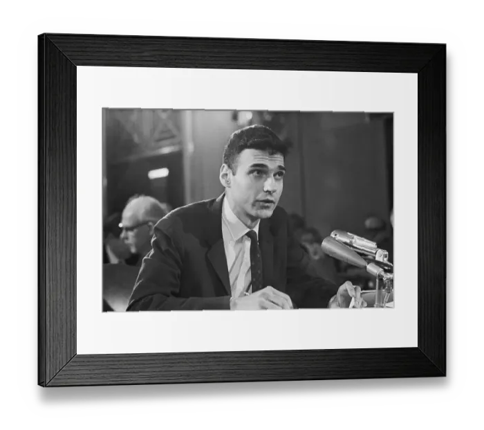 Framed Print : Ralph Nader Testifying Before Senate Committee Framed Print : Ralph Nader Testifying Before Senate Committee