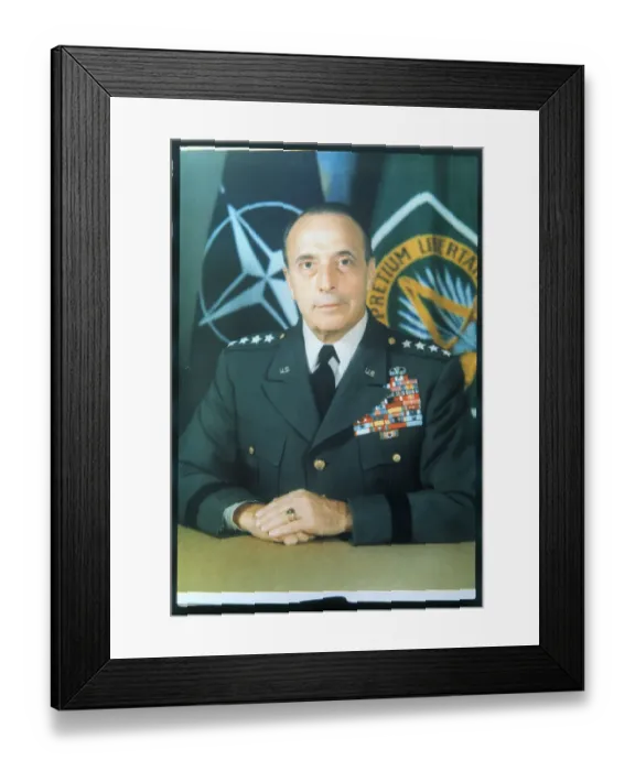 Framed Print : Portrait of Gen. Lyman Lemnitzer
