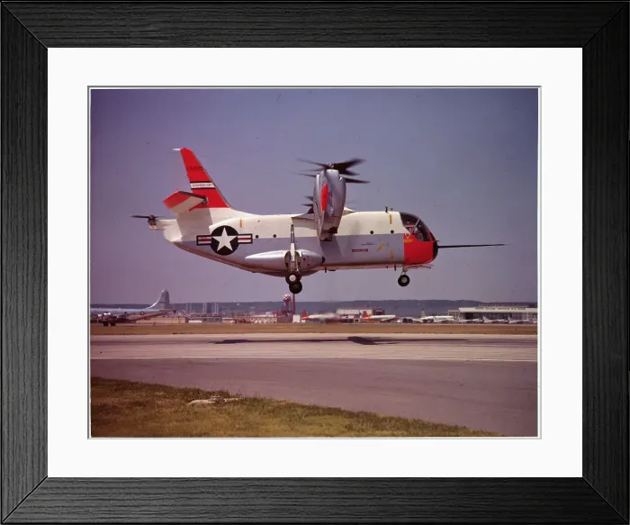 Framed Print : Test Flying the Ling Temco Vought Vstol Framed Print : Test Flying the Ling Temco Vought Vstol