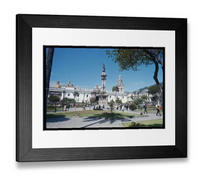 Framed Print : Cathedral in Ecuador Framed Print : Cathedral in Ecuador