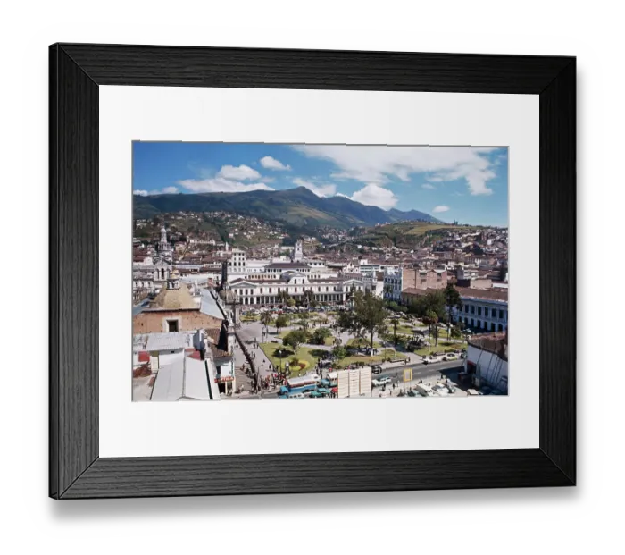 Framed Print : Palace of Ecuador Framed Print : Palace of Ecuador