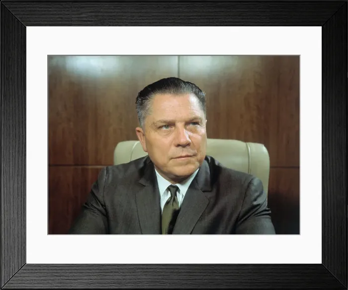 Framed Print : Teamsters Union President Jimmy Hoffa Framed Print : Teamsters Union President Jimmy Hoffa