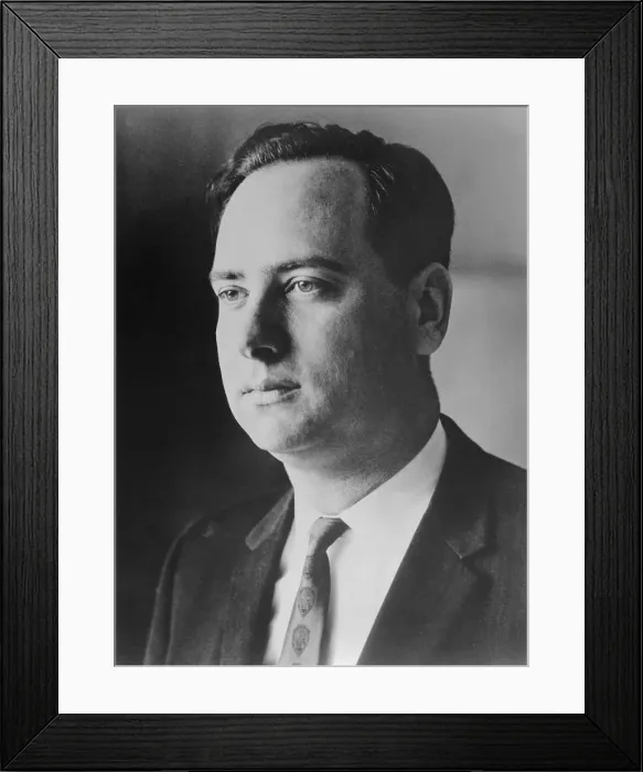 Framed Print : Portrait of Dr. Theodore H. Maiman